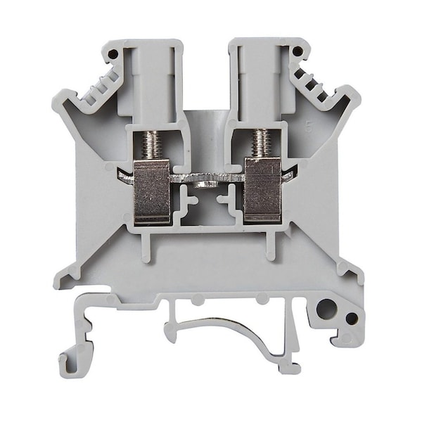 Automation Systems Interconnect Feed Through Terminal Block, Screw Terminal Block, 5.2mm W, 30-12 AWG, 20 Amp, 600 Volt, 50-PK ASIUK2.5N - main